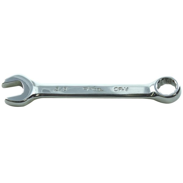 K-Tool International Short Panel Combo Wrench, 12Pt, 3/8" KTI-41212